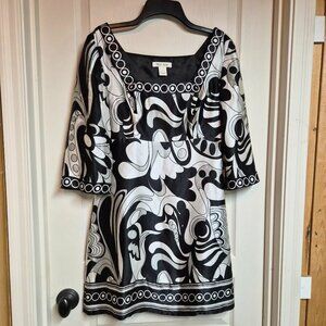 White House Black Market 100% Silk Dress Size 4